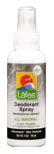 Фото - Натуральный органический дезодорант-спрей на основе конопляного масла LAFE’s Алоэ Вера 