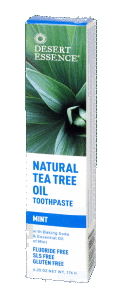 Фото - Натуральная зубная паста с маслом чайного дерева – Мята